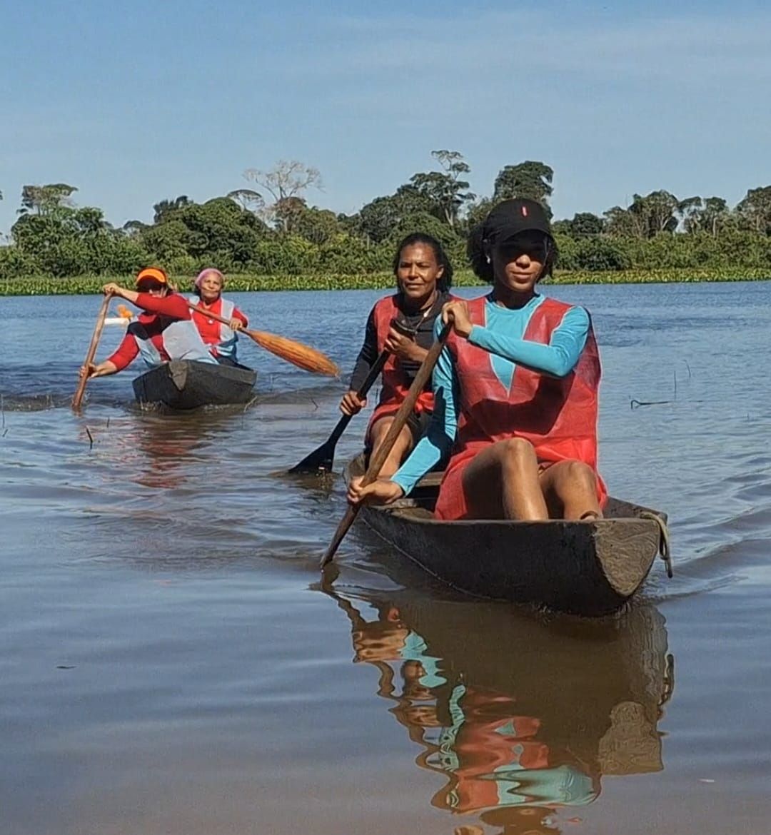 Canoas de madeira no Cantão